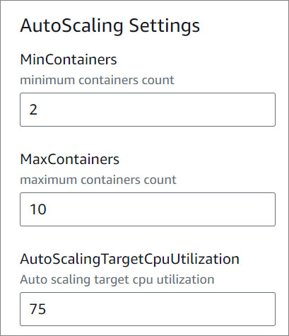 Keycloak Serverless AutoScaling Settings