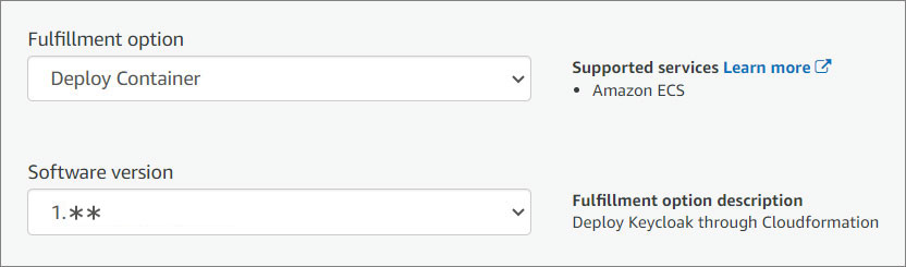 Keycloak Configure options