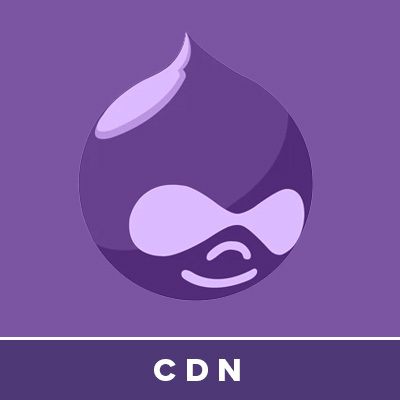 Drupal CDN Logo