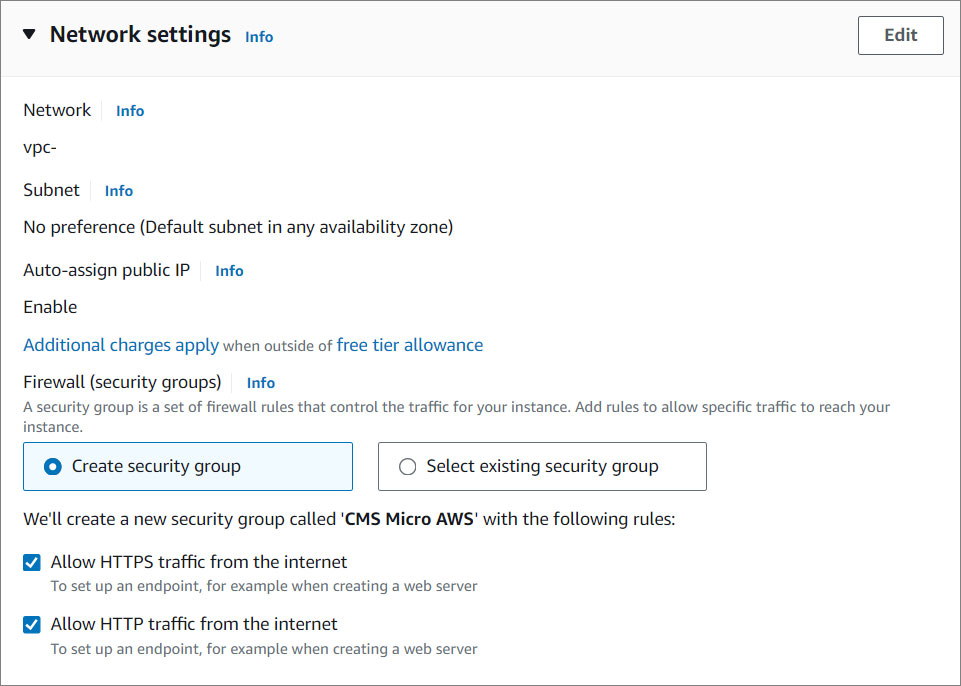 WordPress Network Settings